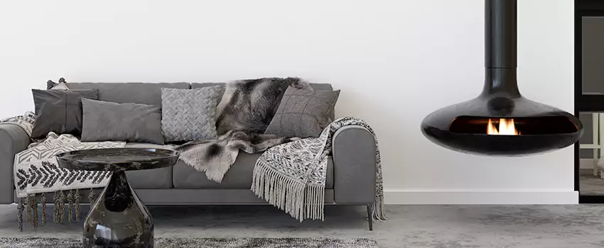 Circular Hanging Fireplace Installation Services in Murray, KY